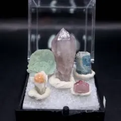 七福神 天然石 翡翠 瑪瑙 タイガーアイ 水晶 アメジスト 5体 - メルカリ