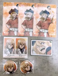 Dr.STONE 七海龍水 缶バッジ ポストカード 特典 カード まとめ売り