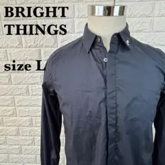 BRIGHT THINGSブライトシングス 長袖シャツ刺繍 【K-04】