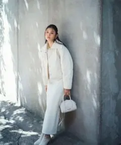 ボアブルゾン ショート丈