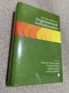 Organizational Institutionalism 洋書ハンドブック