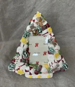 【新品】クリスマスツリー型フォトフレーム