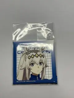 ウマ娘　シンデレラグレイ　ラウンドワン ましかく缶バッジ　オグリキャップ