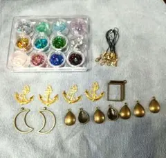 レジンアクセサリー素材セット