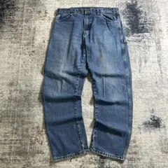 00s Dickies ディッキーズ ペインターパンツ デニム ワーク ペンキ