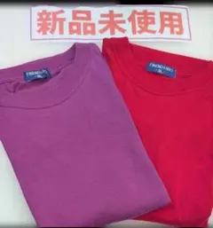 新品未使用 3L FRIEND HIRO Tシャツ 赤 紫　2枚セット