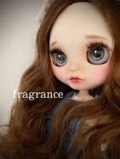 ☆カスタムアイシードール☆ 猫目icydoll ブライス　白肌　ブラウン　ロング