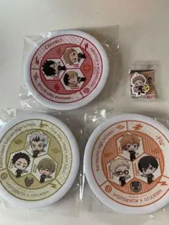 ハイキュー‼︎ くら寿司　コラボ　寿司皿　めじるしチャーム