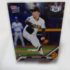 松井裕樹i San Diego Padres /メジャー初奪三振