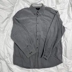 Calvin Klein カルバン・クライン 古着 シャツ L グレー