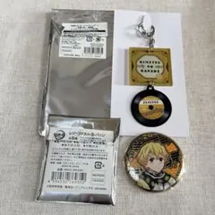 鬼滅の刃 我妻善逸 鬼滅の奏 遊郭編 レリーフメタル缶バッジ　レコードチャーム