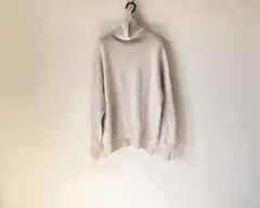 Rdevushkaフォックスハイネックオーバーシルエットニットプルオーバー