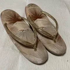 草履 ゴールド 和装履物