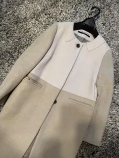 ダブスタ　Sov. ウールロングコート　36 DOUBLE STANDARD CLOTHING SOV. (ダブルスタンダードクロージング