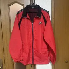 《美品古着》HEAD ナイロンジャケット ウインドブレーカー　Lサイズ 赤