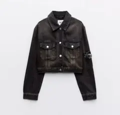 TRF ハートデニムジャケット ZARA XL - メルカリ
