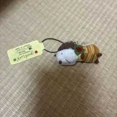 童心 みつばちのルンルンSS ぬいぐるみ ストラップ 2点セット グッド