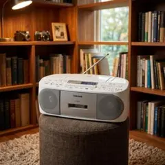 新品Bluetooth・スピーカー T7カセットレコーダー ホワイト - メルカリ