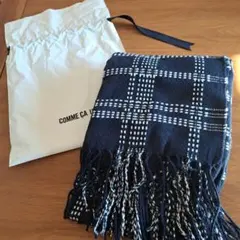 COMME CA ISM チェック柄マフラー 09サイズ