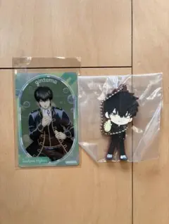 銀魂 土方十四郎 ジャンフェス おみくじ クリアカード ラバーストラップ