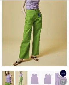 B SIDES（ビーサイド）〉CINCH BACK PANTS ロンハーマン