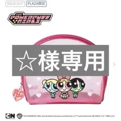 新品⭐️未開封　シェル型コスメポーチ パワーパフ ガールズ　PLAZA限定