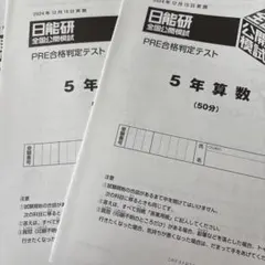 2026年最新】日能研 模試 5年生の人気アイテム - メルカリ