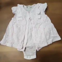 CROISSANCE BEBE ピンクロンパース 70のサムネイル