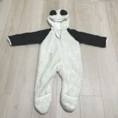 パンダロンパース　チャック付き