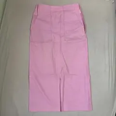 美品　ROPE ロペ　美人スカート　ポケ付きタイト　38サイズ　ピンク