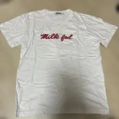 MILKFED. ロゴプリント Tシャツ ホワイト M