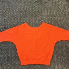 JUSGLITTY オレンジ トップス 七分袖のサムネイル