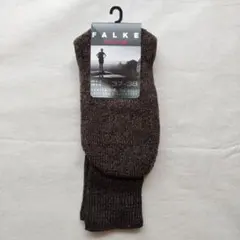 【未使用】FALKE ファルケ ウォーキー 37-38 ダークブラウン