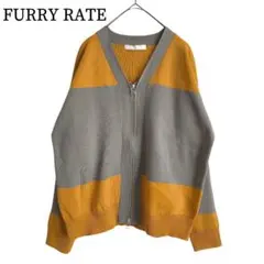 ニットジップアップ