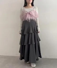 mysty woman アシメティアードスカート