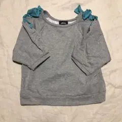 リボン スウェット