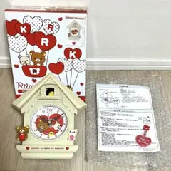 【可即購】三麗鷗 拉拉熊 迷你原木小屋時鐘