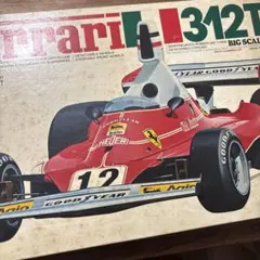 （箱ダメージ大、デカール汚損）タミヤ1/12 フェラーリ312T 箱ダメージ大、デカール汚損）タミヤ1/12 フェラーリ312T - メルカリ