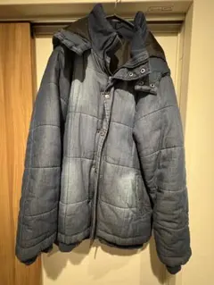 RUBIK XL デニム風ダウンジャケット