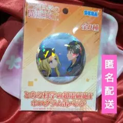 とある科学の超電磁砲T ホログラム缶バッジ フレンダ、佐天涙子