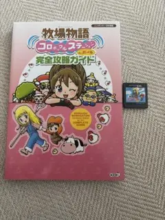 牧場物語コロボックルステーションforガール　攻略本とゲームセット