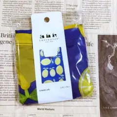 新品未使用　ENVIROSAX BENTO エコバッグ　 レモンブルーのサムネイル