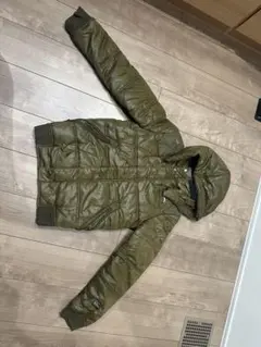 G-STAR RAW フード付きダウンジャケット Sサイズオリーブ