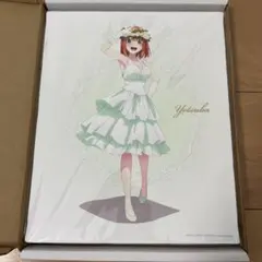 五等分の花嫁　ドレス　キャンパスアート　中野四葉