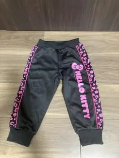 HELLO KITTY ジャージ サイズ90 黒/ピンク