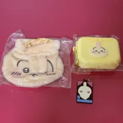 ちいかわ おかお巾着2 キャラパキ ラバーマスコット ミニシリコンポーチ うさぎ