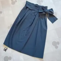 UNTITLED　アンタイトル　サイドリボン　スカート