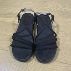 値下げ！！　オリエンタルトラフィック　ストラップサンダル　サンダル　黒