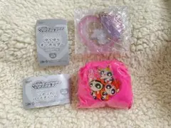 パワーパフガールズ ふわふわハートチャーム ゆらゆらキーホルダー