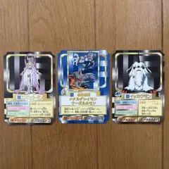 デジモンアドベンチャー　MORINAGA カードゲーム　3枚